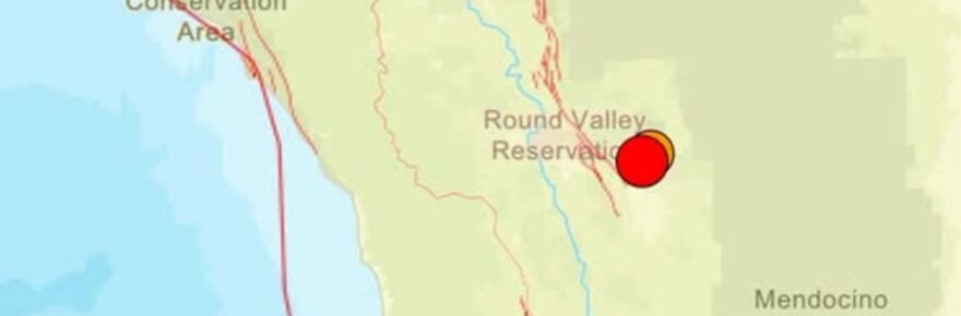 covelo eqs near the bartlett springs slip fault